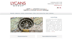 Desktop Screenshot of lycansmx.com